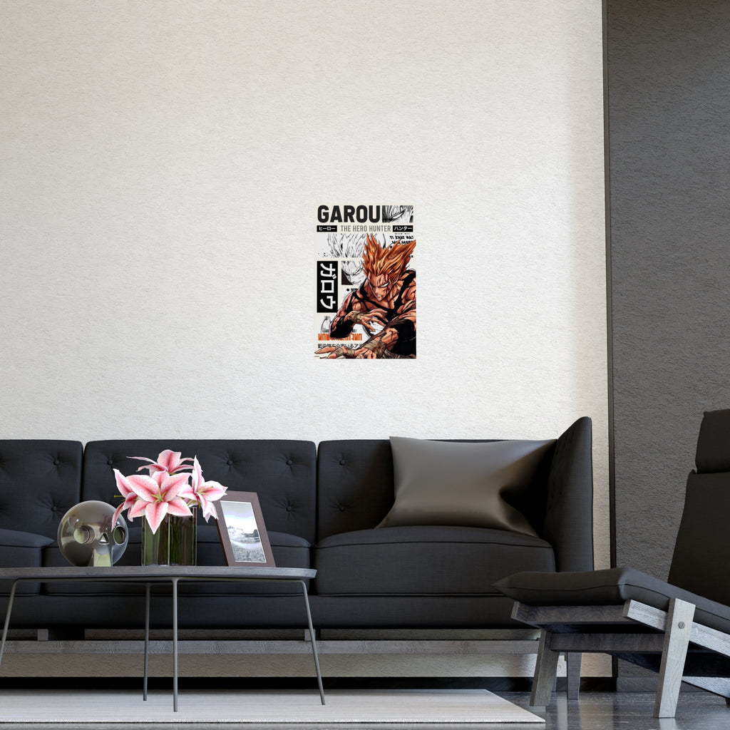 Vertical and Horizontal Matte Posters